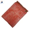 China supply 25kg red poly leno mesh bag for fruit