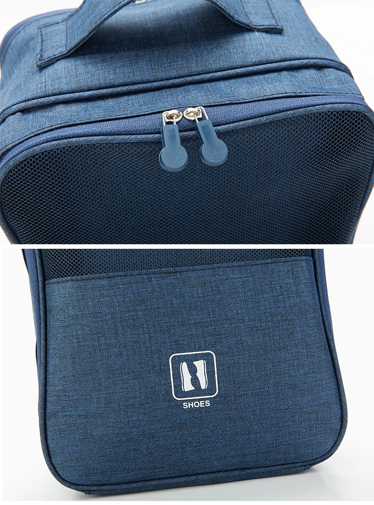 Wholesale Travel Shoes Bag Organizer Custom Polyester Waterproof Shoe Storage Bag