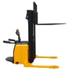 2ton electric reach truck platform stacker narrow aisle forklift