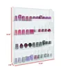 Fashion wall nail polish display acrylic nail oil polish rack shelf