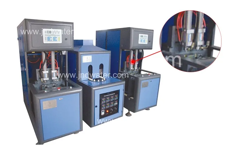 High quality components semi-automatic pet blowing machine and pet blow molding machine