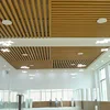 New Best Acoustic Affordable Drop Down Ceiling Decorative White Baffle Slat Suspended Ceiling