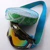 Nylon woven logo ski goggles strap