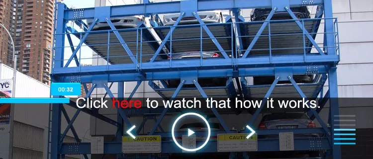 video of psh 4 layer used compact puzzle smart automatic parking system