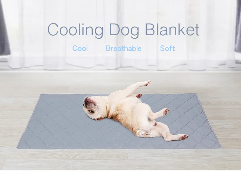 2020 New Arrival Summer Cool Dog Pad Pet Cooling Blanket Self Cooling