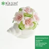 Decorative Ceramic Fine Handcrafted Sea Shell with Colorful Floral Design WS1065-AH5; WS1065-AH12