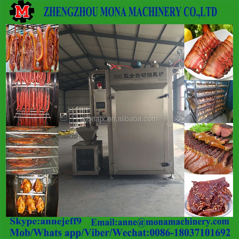 Industrial Smoking Machine Fish/meat Smoker Chamber /meat Smoking