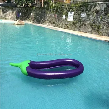 eggplant pool float