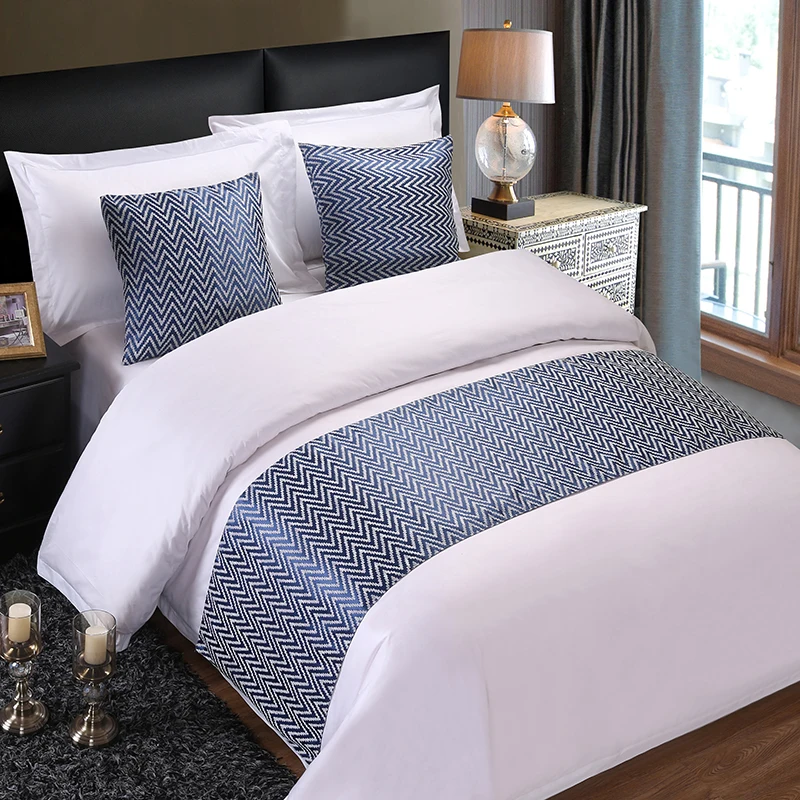 New Designs Hotel Bed Runner - Buy Bed Runner Hotel,Matching Cushions