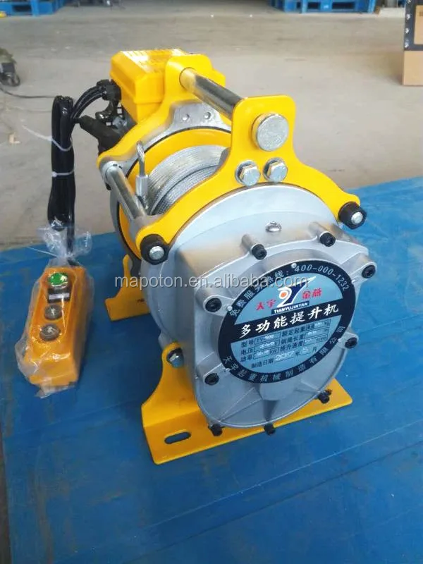 Excellent Service 500kg Electric Winch Crane Roofing Buy Electric