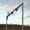 Traffic and Telescopic cctv Camera Monitor Mast Steel Pole