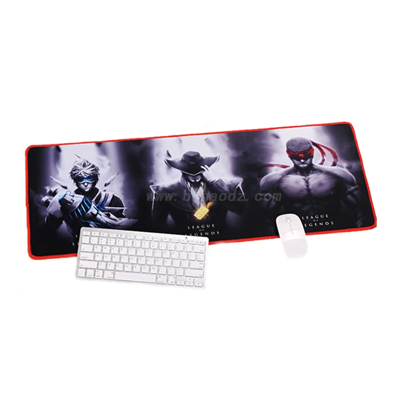 Logo Cool Design Printing Natural Rubber Big Gaming Mouse Pad computer accessories