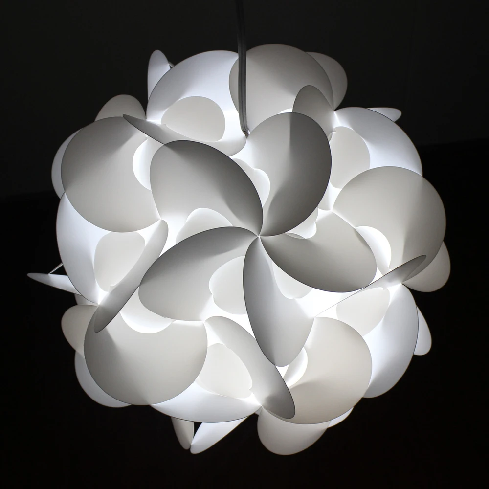 Iq Puzzle Lampe Lotus Forme Lustre ID De Produit