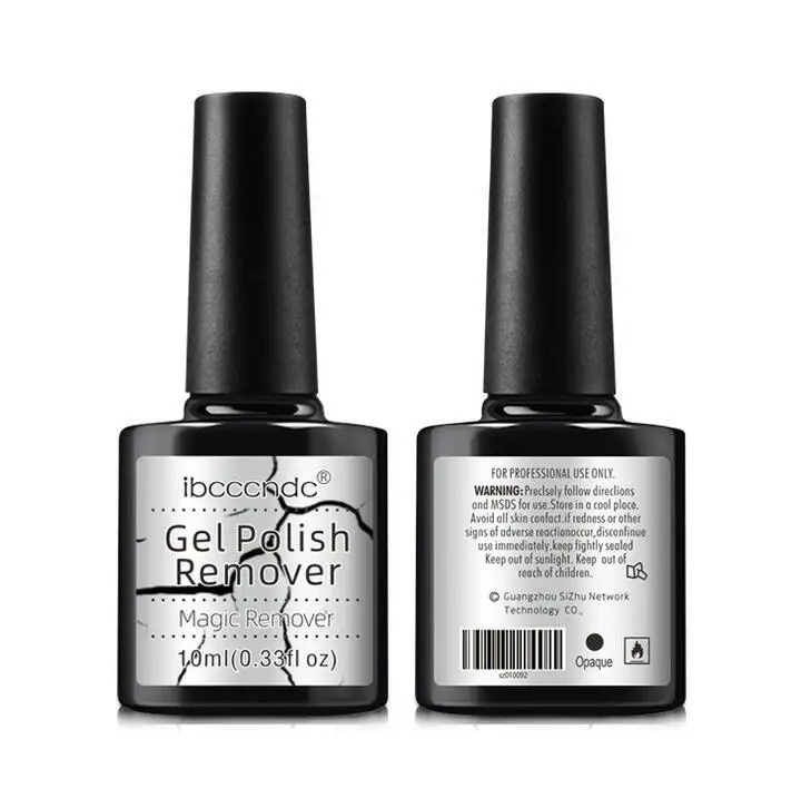 Magic Nail Polish Remover No Damage Nail Natural Burst Remove Wrap Gel ...