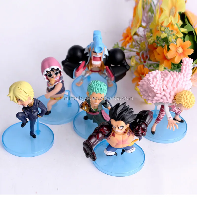 Japan Anime One Piece 79 Generation 6pcs Version A Action Figure Doll