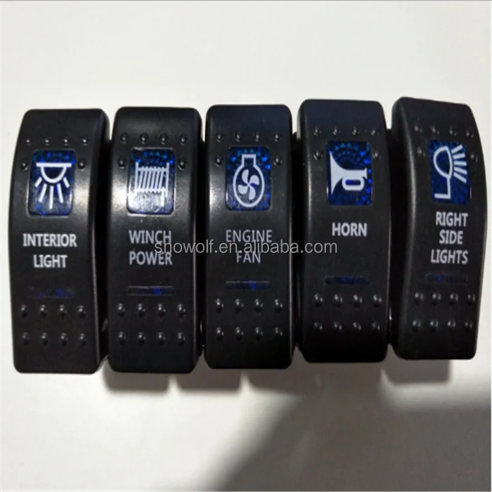 Marine Boats Push Button Switch Autopowerplus Car Waterproof Led Light