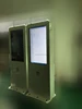 1080P HD Network 55inch floor standing advertising lcd digital signage with Android and Windows X86