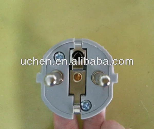 16a 2 Pin French Plug/french Standard Power Cord Electrical Plug/16a