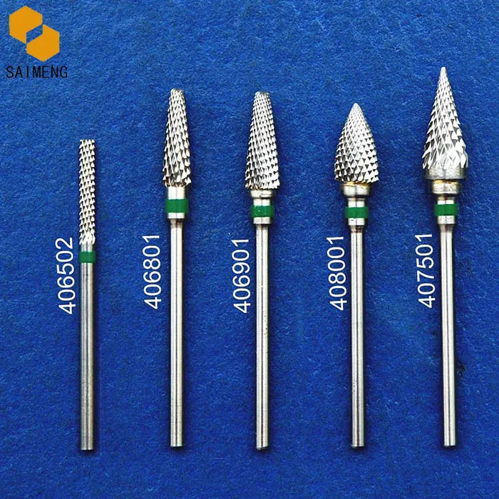 High Quality 2.35mm Shank Bur Dental Carbide Tungsten Burs For Hp 10pcs