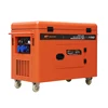 SHARK air cooled single cylinder portable marine silent diesel generator 7.5kw openable silent type generator electric start en