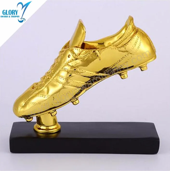 New Design Golden Shoe Sports Resin Wholesale Trophy - Buy Resin ...