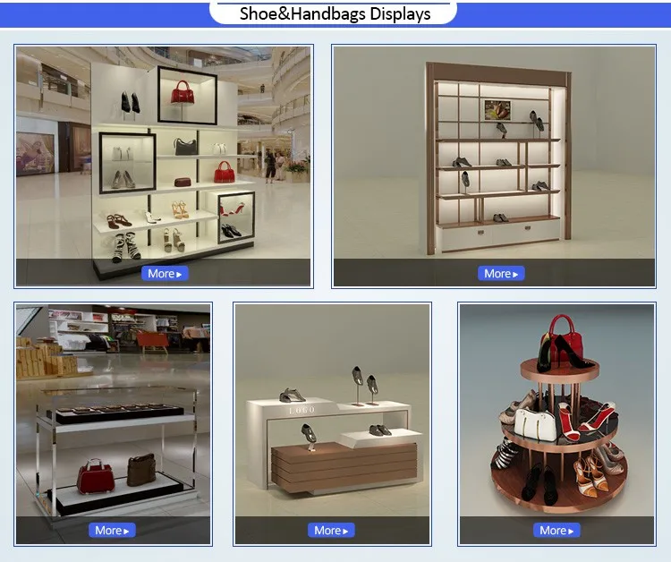 Wholesale Shoe And Handbags Racks For Retail Shoe Store Display Racks