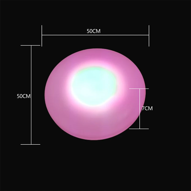 New design round shape outdoor led lighted floor dance tiles interactive floor led