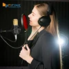 Fifine 800 Mic Professional Studio Condenser Wired Microphone With Shock Mount Arm Scissor Stand