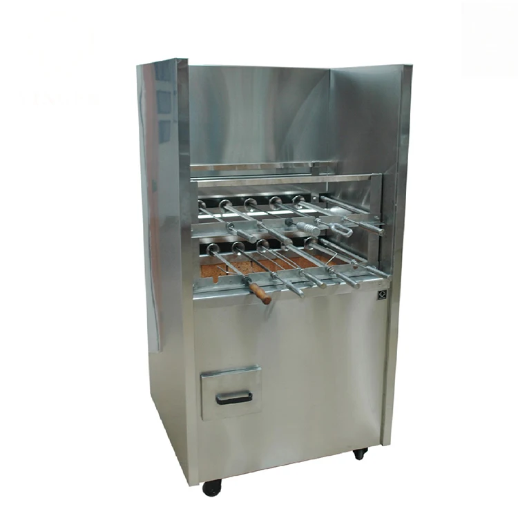 Commercial Rotisserie Bbq Grill Automatic Rotating Barbecue Machine