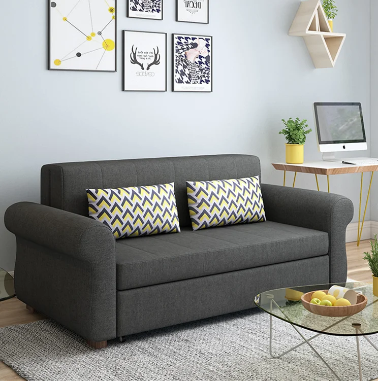 Living Room Modern Designs Fabric Folding Sofa Cum Bed With Storage Buy Sofa Cum Bed With