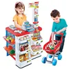 Custom kitchen kids cooking ware set with doll toys kitchen play sets