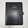 whole sale simple design high-quality folder for group office usage with stamping logo
