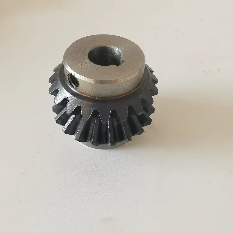 45C steel 2m 20T small  bevel gears set speed ratio 1:1