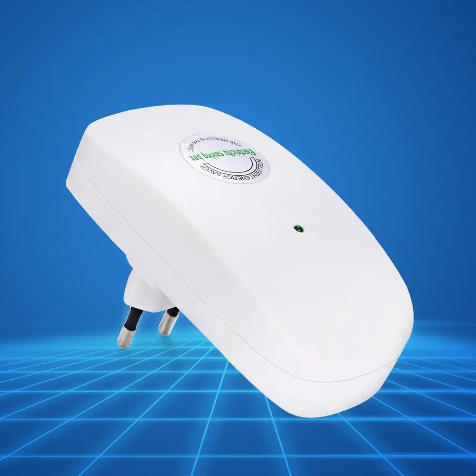 90-250V Home Intelligent Power Electricity Energy Saver Box Saving U/ EU Plug Free Shipping
