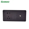 ROHS 5 Pins Electric Power Plug Outlet Wall Socket Hotel EU/UK Hotel TV Sockets