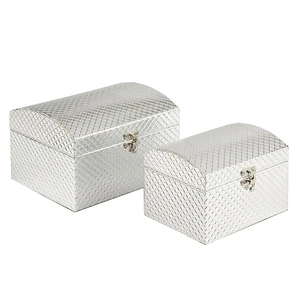 Custom making supplies pu leather jewelry box party favors