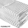 Changing Pad Cover Set , Cradle Sheet 2 Pack 100% Jersey Cotton Unisex Sheets for Baby Girl and Baby Boy