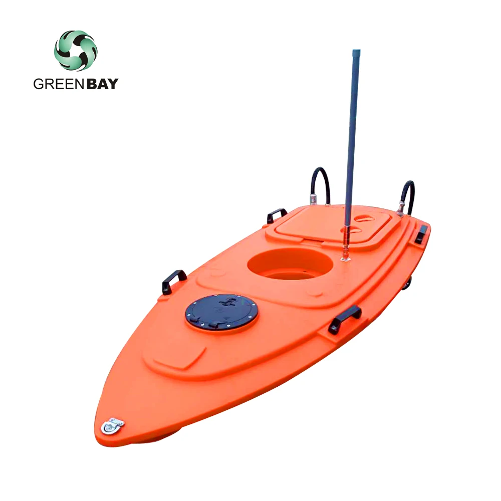 
unmanned RC hydrographic survey boat for dredging underwater topography 