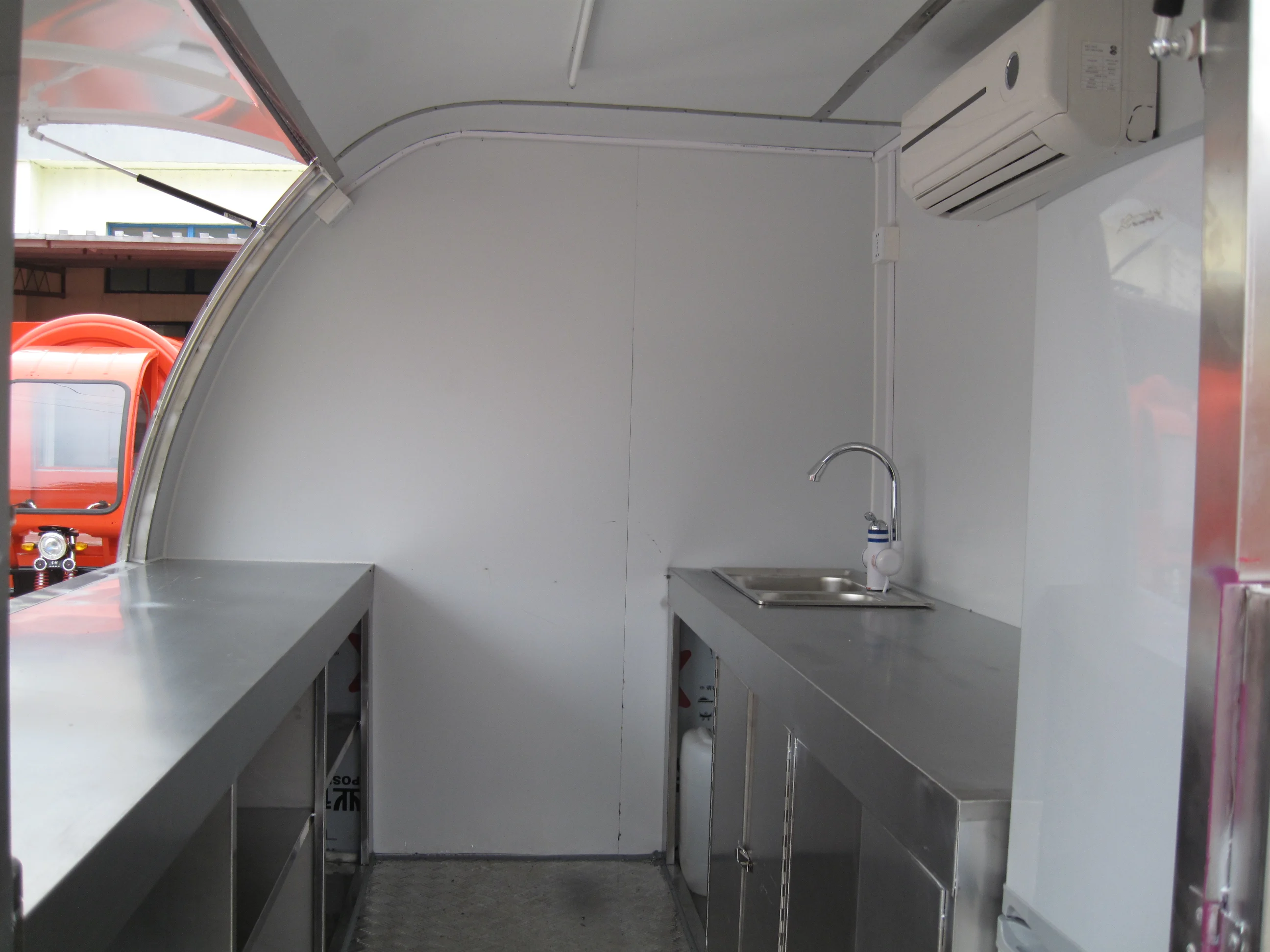 Mobile hamburgers carts street food kiosk design carts for sale