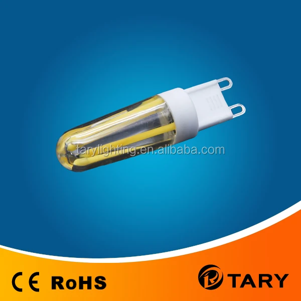 New design G9 filament bulbs 4W dimmable G9 led lamps