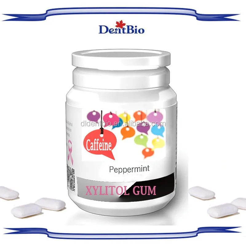 Caffeine Power Chewing Gum Oem Guarana Chewing Gum Power Energy Chewing