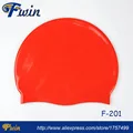 High quality factory supply highly stretchable Swimming Waterproof Silicone Sports Adult 50gs Custom Swim Cap Design