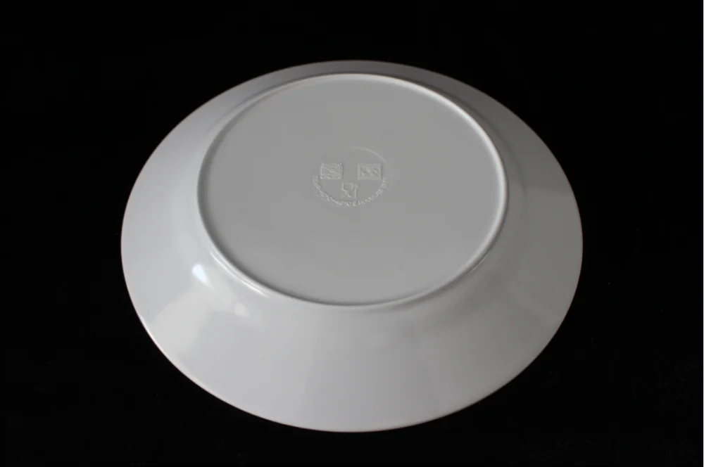 7inch melamine lacework round plate