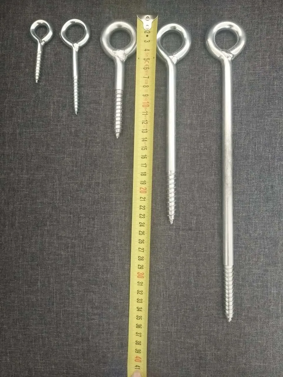 Round Ring Eye Bolt Thread Hardware Accessory in Rigging Hardware Manufacturer