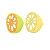 Lemon Shaped Soft Silicone Baby Teether/ Food Grade Silicone Lemon Shaped Baby Teether