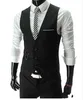 ZH0426X Dress Vests For Men Slim Fit Mens Suit Vest Male Waistcoat Casual Sleeveless Formal Business Jacket