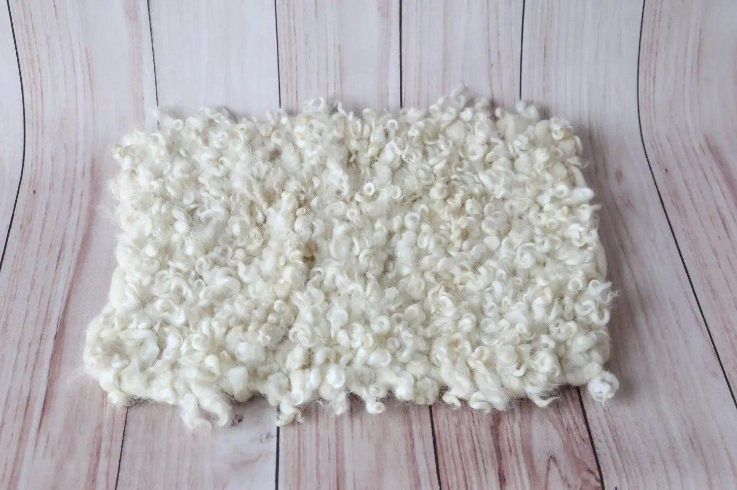 Newborn Wool curly blanket backdrop Baby Wool curly blanket background Newborn baby photography props