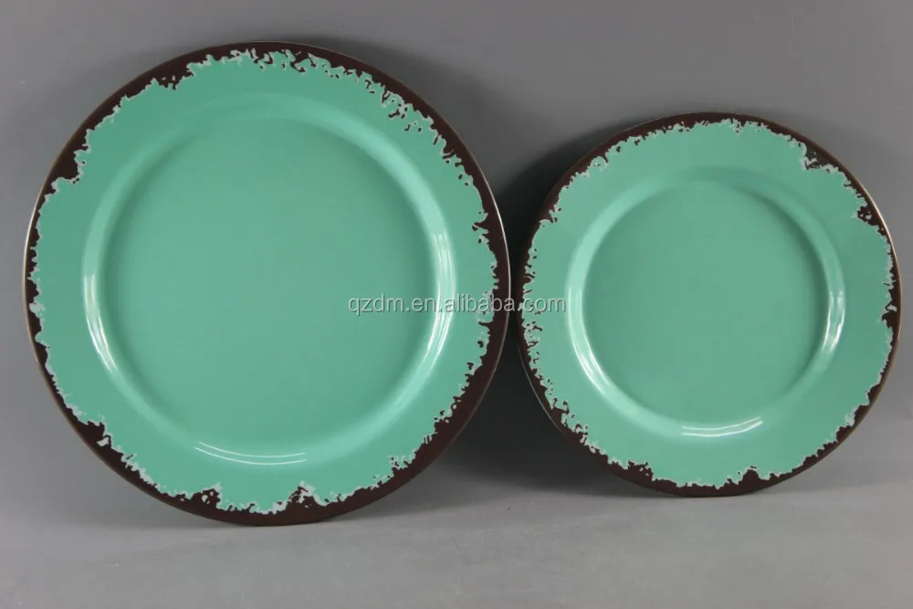 High-grade 100% Melamine dinner plate Unbreakable