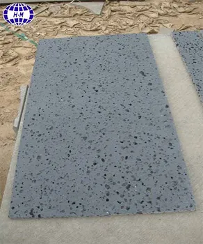 Antique Surface Volcanic Rock Stone Tile With Holes Antique Surface Volcanic Rock Stone Tile With Holes
