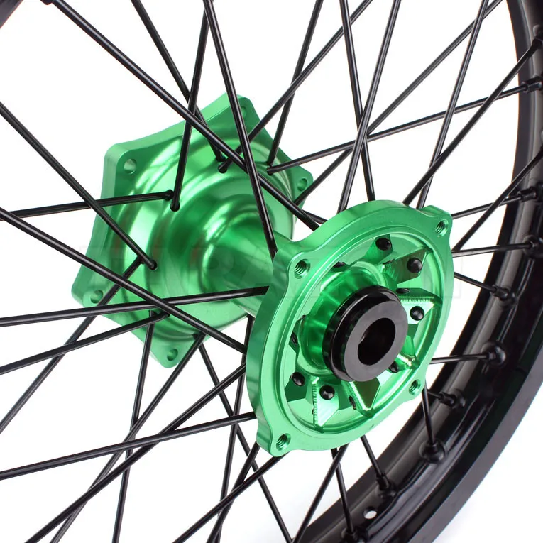Motorcycle Dirt Bike Wheel Set For Kawasaki Kx125 Kx250 Kx250f Kx450f